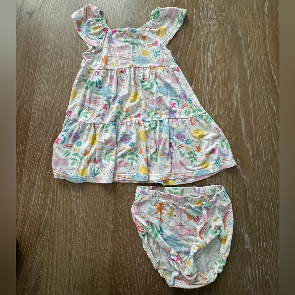 Magnetic Me Modal Dress and Bloomer Set